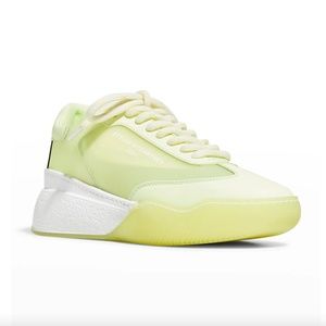 NIB $595 Stella McCartney Loop Faux Leather Runner Sneakers in size 9!